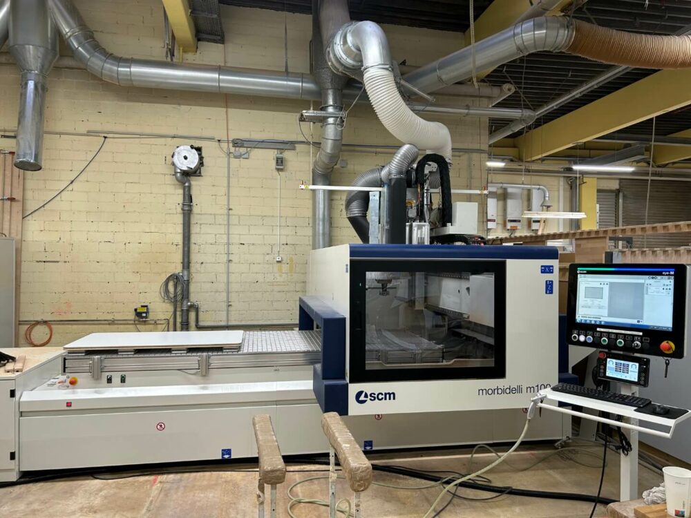 New CNC machining center works